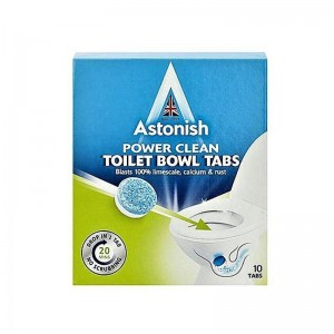 ASTONISH Aktivní čisticí tablety do WC - šumivé 10ks