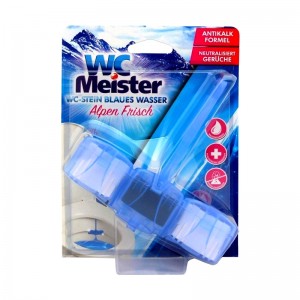WC MEISTER ALPEN FRISCH Závěsný wc blok barvicí 45g