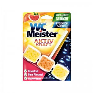 WC MEISTER AKTIV KRAFT GRAPEFRUIT Závěsný blok 45g