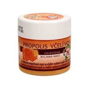 OSVĚDČENÁ BYLINNÁ MAST Propolis včelí vosk 150ml