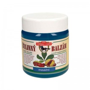 HERBAL CARE Bylinný balzám s kaštanem koňským - MASÁŽNÍ 500ml