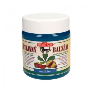 HERBAL CARE Bylinný balzám s kaštanem koňským - MASÁŽNÍ 500ml