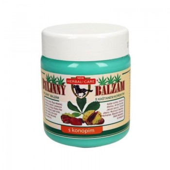 HERBAL CARE Bylinný balzám s kaštanem koňským - S KONOPÍM 500ml