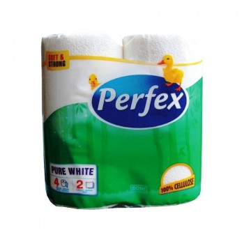 PERFEX Toaletní papír dvouvrstvý bílý 4role