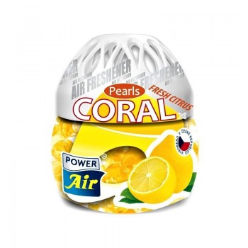 POWER AIR CORAL PEARLS FRESH CITRUS Osvěžovač vzduchu 150g