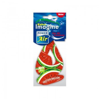 POWER AIR IMAGINE EXTRA MELON (VODNÍ MELOUN) Papírový osvěžovač vzduchu 1ks