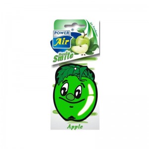 POWER AIR FRESH SMILE APPLE (JABLKO) Papírový osvěžovač vzduchu 1ks