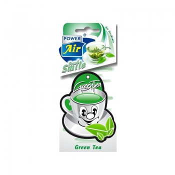 POWER AIR FRESH SMILE GREEN TEA (ZELENÝ ČAJ) Papírový osvěžovač vzduchu 1ks