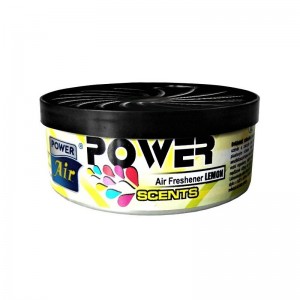 POWER AIR POWER SCENTS LEMON Osvěžovač vzduchu plechovka 1ks