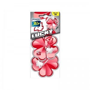 POWER AIR 3D LUCKY 4 MELON Papírový osvěžovač vzduchu 1ks