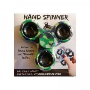 HAND SPINNER Zelený maskáč 1ks