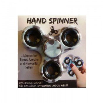 HAND SPINNER Šedý maskáč 1ks