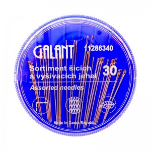 GALANT Jehly kompakt - pozlacená ouška 30ks