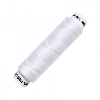 HAGAL UNIPOLY Nit PES bílá 120 (TEX14x2) 100m 1ks