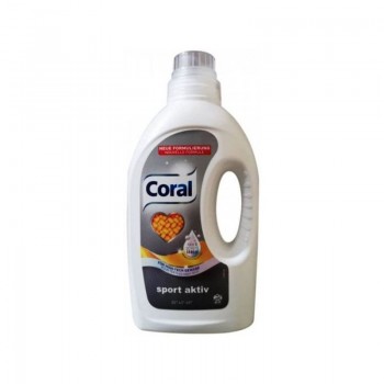 CORAL SPORT ACTIVE Prací gel 1,25L / 25dávek