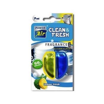 POWER AIR CLEAN&FRESH LEMON (CITRON) Osvěžovač do myčky nádobí 7ml