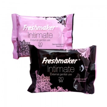 FRESHMAKER INTIMATE Vlhčené intimní ubrousky 20ks