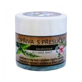 OSVĚDČENÁ BYLINNÁ MAST Kopřiva s přesličkou 150ml