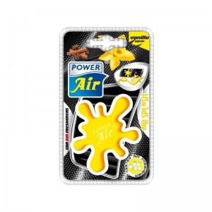 POWER AIR AIR SPLASH VANILLA (VANILKA) Osvěžovač vzduchu do auta 1ks