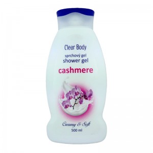 CLEAR BODY CREAMY&SOFT CASHMERE Sprchový gel 500ml