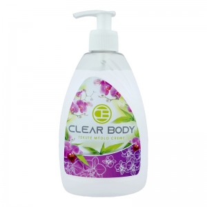 CLEAR BODY Tekuté mýdlo CREME - pumpička 500ml